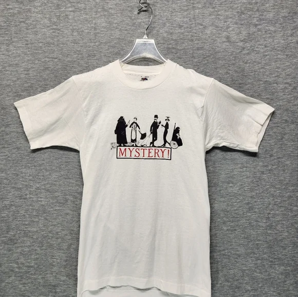 Shirts | Vintage 8s90s Edward Gorey Mystery T Shirt Pbs 